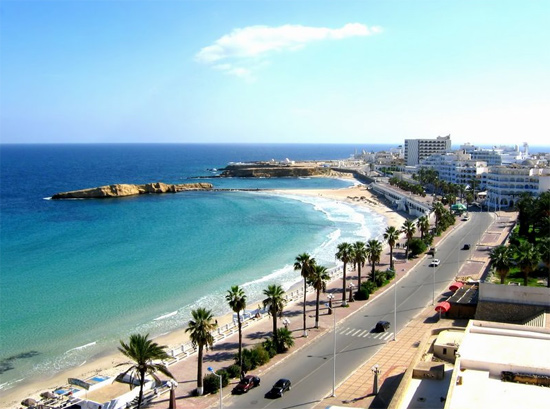 beach tunisia